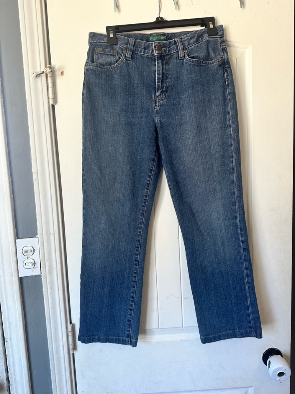 Lauren Ralph Lauren Y2K Classic Straight Leg Jeans - Medium Wash - Size 4